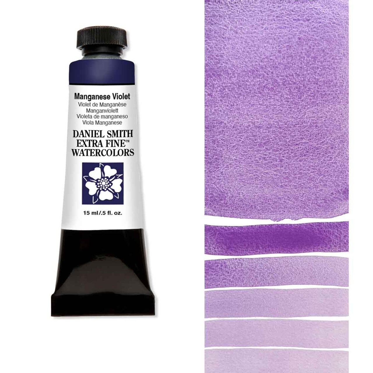 Daniel Smith Extra Fine Watercolors - Manganese Violet, 5 ml Tube